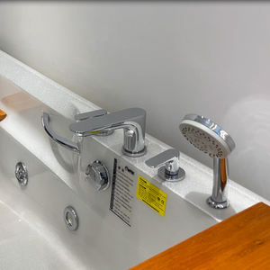 Neues Produkt in China Acryl freistehende Jet Whirlpool Badewanne Badewanne <span class=keywords><strong>Massage</strong></span> gerät einweichen - Product Image 2