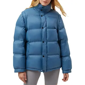 A Wholesale plus size women long down jacket To Keep Warm All Wnter 