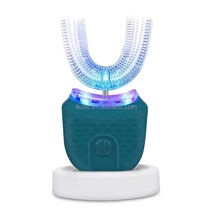 Cepillo de Dientes Eléctrico Ultrasónico Portátil en Forma de U para Viajes, Limpieza Automática de 360 Grados, Blanqueamiento Dental, Cepillo de Dientes Sónico - Product Image 1