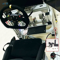 4040 4080 40120 cockpit de simulateur de jeu de course Sim argent noir profilés en aluminium industriel anodisé pour cadre de course sim