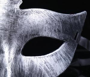 Men Party <strong>Mask</strong> Masquerade Antique Women Half Face <strong>Mask</strong> Halloween Christmas <strong>Fancy</strong> <strong>Dress</strong> Performance Props Old Gold Silver - Product Image 4