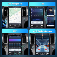 Nuevo Radio para Auto con Pantalla Vertical de 12.1 Pulgadas para Ford Taurus 2009-2011, Reproductor Multimedia con CarPlay Inalámbrico y Android Auto