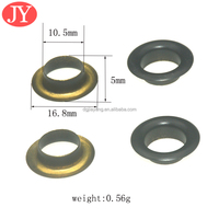 Anneaux d'oeillet en cuivre et laiton de 10mm avec rondelle d'oeillet anti-laiton pour produit de rivets de vêtement de vêtement