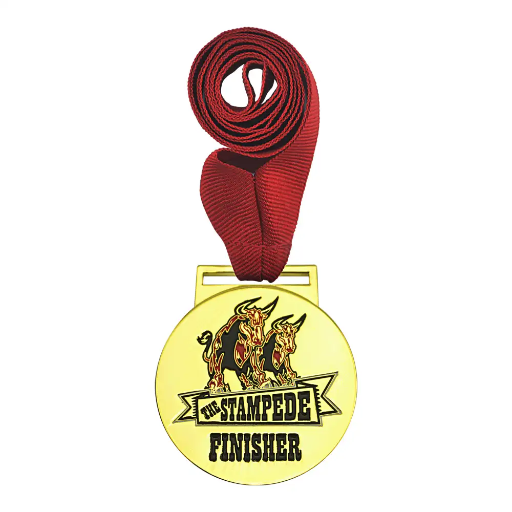 Металлическая медаль на заказ без минимального заказа, дешевая Персонализированная медаль для бега и спорта