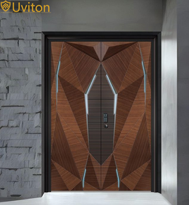 एल्यूमीनियम मुख्य प्रवेश द्वार का डिजाइन प्रौद्योगिकी 3 डी मूर्तिकला एंटी-टक्कर विस्फोट-प्रकाश के साथ सबूत - Product Image 3