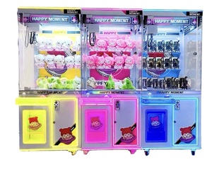 Usine rose Date coupe prix Machine monnayeur <span class=keywords><strong>gros</strong></span> jouet cadeau distributeur automatique jeu d'arcade Machine prix jeu griffe Machine - Product Image 1