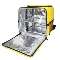 Sacs isothermes rétractables multifonctionnels pour pizzas, sacs isothermes pour bière, sacs à dos isothermes en cuir imperméables pour aliments, boîtes à emporter