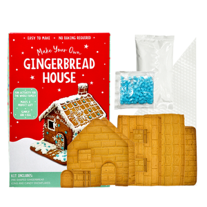 Kits de Casa de Jengibre Comestibles <span class=keywords><strong>para</strong></span> Navidad, con Bolsas de Repostería y Chispas de Azúcar <span class=keywords><strong>para</strong></span> Niños, Venta al Por Mayor - Product Image 1