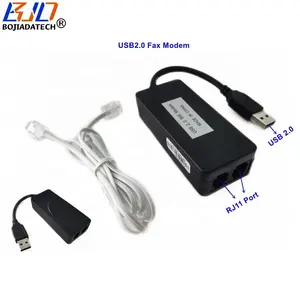Modem Fax USB 2.0 doppia porta RJ11 56K V.92 V.90 Conexant CX93010 ID chiamante supporta Windows XP 7 8 10 11 Linux