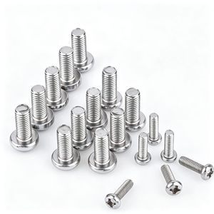 Vis à tête cylindrique cruciforme en acier au carbone GB818, livraison rapide, pour usage industriel - Product Image 4