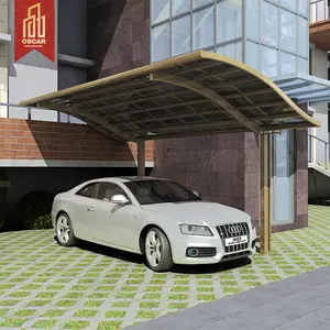 नई शैली सौर carports सरल डिजाइन गार्डन कार गैराज आउटडोर चंदवा मोबाइल carports सौर carport प्रणाली