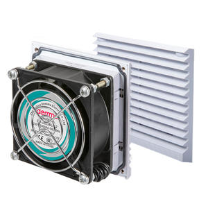Rejilla de ventilación ABS para gabinete ZL801, ventilador de refrigeración, rejilla protectora de ventilador con lamas, filtro antipolvo de algodón - Product Image 5