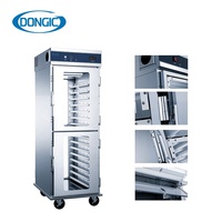 Armoire chauffante pour aliments en acier inoxydable, idéale pour les restaurants, les cafétérias, les services de traiteur, les magasins de proximité