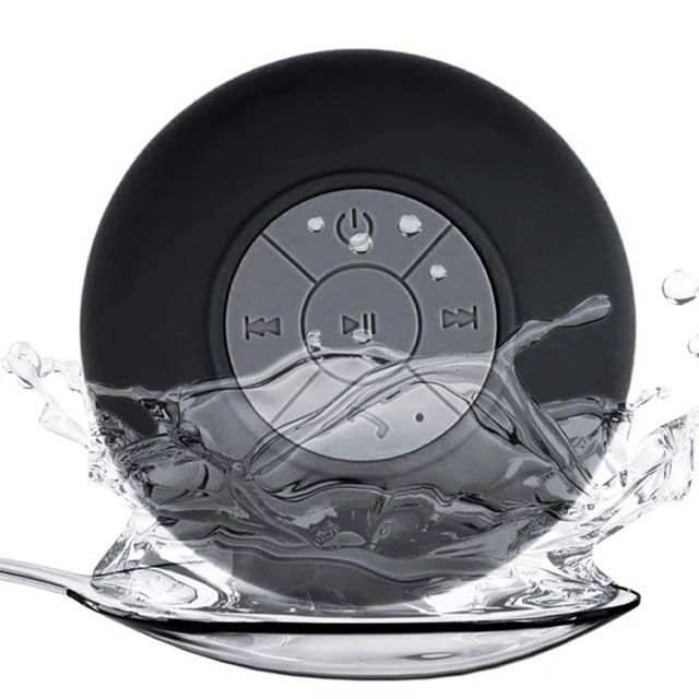 High Quality Portable Shower Waterproof Bluetooth Speaker With Suction Cup for Swimming Pool