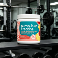 Poudre de supplément de créatine aromatisée à la limonade de fraises pour adultes OEM/ODM, emballage personnalisé, mélange botanique pour la remise en forme