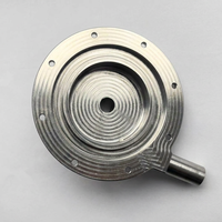 Casing Volute Baja Tahan Karat 316L, Pemesinan CNC 5-Axis, Bagian Presisi Berdinding Tipis