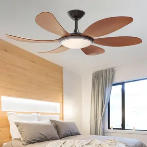 Excellent Quality Remote Control Blower Fancy Decorative Ceiling Fan Designer Invisible Air Conditioning Ceiling Fan With Light