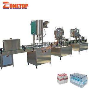 Máquina de Llenado de Botellas de Agua de Plástico PET Semiautomática de 1000 a 2000 BPH, Buen Precio, para Agua Mineral de Manantial a Pequeña Escala - Product Image 1