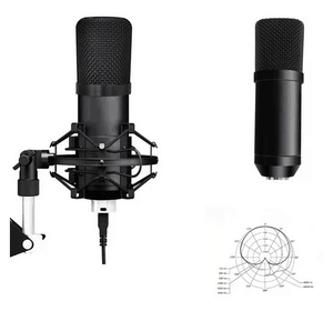 Micrófono USB profesional <span class=keywords><strong>para</strong></span> ordenador de escritorio, condensador <span class=keywords><strong>para</strong></span> <span class=keywords><strong>cantar</strong></span>, estudio, el mejor precio - Product Image 1