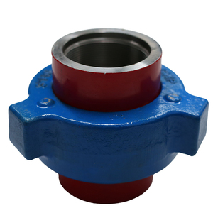 FMC Weco High Pressure Hammer Union <strong>Tees</strong> Carbon Steel Zinc NPT &amp; BSP Thread 50mm 100mm Sizes Plated Casting Technics - Product Image 3