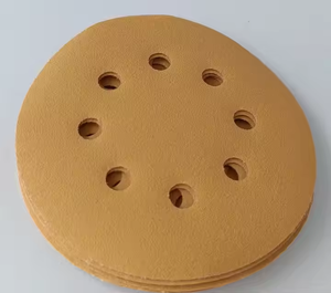 แผ่นดิสก์กระดาษทรายวงตะขอและวงแหวน6รู120กรวดอะลูมิเนียมออกไซด์กระดาษทรายสำหรับทาสีรถยนต์และทาสีไม้ - Product Image 3