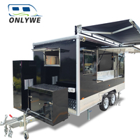 Vente en gros de rue mobile poulet frit chariots de restauration rapide fabricant de remorques mobile bar camion crème glacée café magasin d'alimentation à vendre