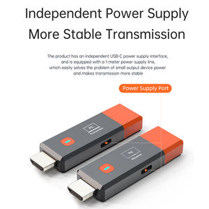 BIG WAYPortable 100M Full <span class=keywords><strong>HD</strong></span> 1080P pour récepteur émetteur vidéo sans fil HDMI pour projecteur de réunion convertisseurs de répartiteurs vidéo - Product Image 5