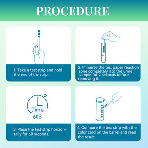 Prix du fabricant Bandelettes de test <span class=keywords><strong>urinaire</strong></span> pour la créatinine et la micro-<span class=keywords><strong>albumine</strong></span> Détection des URS-2MAC VET - Product Image 6