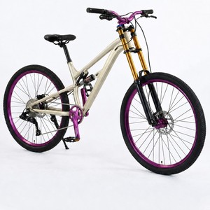 Bicicleta de Suspensión Completa de Aluminio con Frenos de Disco Hidráulicos de 26 Pulgadas y 12 Velocidades, Modelo A024 - Product Image 2