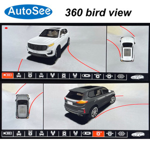 Phù hợp với ban đầu OEM màn hình cho Hyundai Santa Fe 360 độ Máy Ảnh 3D chim mắt nhìn toàn cảnh phía trước phía sau Surround ngược - Product Image 2