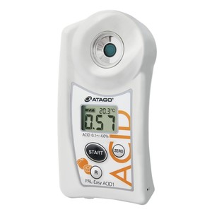 Atago Pal-Easy Acid1, mesureur d'acidité des fruits, 0,1 à 4,0 %, écran LCD, test des agrumes et des fraises - Product Image 1