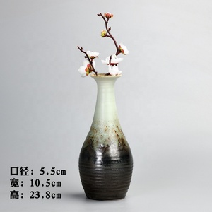 Vase de sol en argile de ferme pour fleur grand pot de jardin en céramique rugueuse pour plante en plein air, grands vases français pour décor d'herbe de pampa - Product Image 5