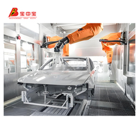 BZB Fabricant Automatique Voiture Peinture Robot Smart Automobile Ligne de Peinture