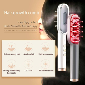Massaggiatore Vibrante per Cuoio Capelluto con Dispenser di Medicinali, Strumento per la Cura dei Capelli Domestico Contro la Caduta e per la Crescita dei Capelli - Product Image 1