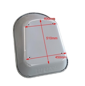 Оцинкованный лоток для колесика (WB5009)