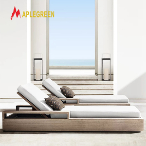 Chaise de <span class=keywords><strong>piscine</strong></span> d'hôtel <span class=keywords><strong>en</strong></span> bois de <span class=keywords><strong>teck</strong></span> de luxe Chaise longue de plage <span class=keywords><strong>en</strong></span> plein air pour <span class=keywords><strong>piscine</strong></span> - Product Image 5