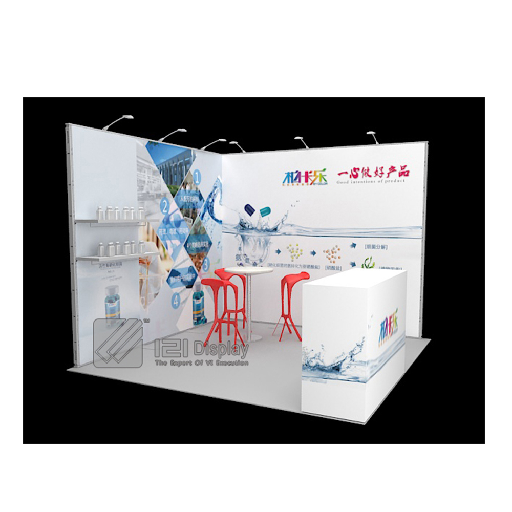 Высококачественная алюминиевая модульная выставочная камера 3x3