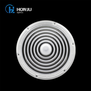 Honju HZ-184 90 ° Ufo औद्योगिक उच्च बे लाइट लेंस 184 मिमी व्यास ऑप्टिकल पीसी डबल कंगुफा संरचना का नेतृत्व 92% - Product Image 3