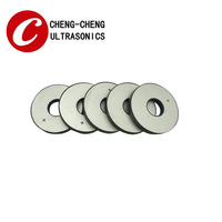 PZT4, PZT8 Piezo getaran Pzt4 diskon besar cincin keramik piezoelektrik ultrasonik untuk transduser ultrasonik