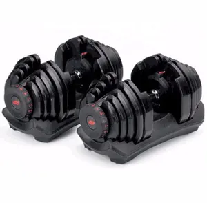 Juego <span class=keywords><strong>de</strong></span> Mancuernas Ajustables <span class=keywords><strong>de</strong></span> 90 lb/40 kg, <span class=keywords><strong>Pesas</strong></span> <span class=keywords><strong>para</strong></span> Entrenamiento, Levantamiento <span class=keywords><strong>de</strong></span> <span class=keywords><strong>Pesas</strong></span>, <span class=keywords><strong>Ejercicio</strong></span> Muscular, Equipo <span class=keywords><strong>de</strong></span> Gimnasio en Casa - Product Image 1