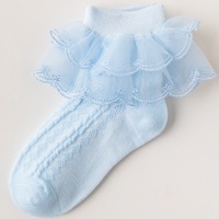 Offre Spéciale blanc rose bébé fille chaussettes nouveau dessin animé enfants blanc filles chaussettes en gros blanc chaussettes école coton pour bébé