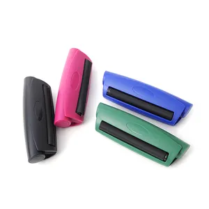 Hot sale tobacco accessories custom logo mini portable 78mm 110mm cigarette rolling machine