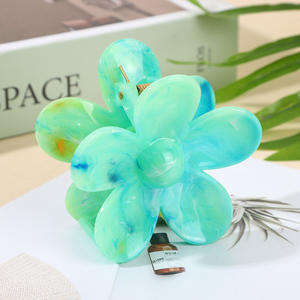 Qianjin Großhandel Sommer Blume Haar Klaue Clip Bunte Gänseblümchen Haars pangen für Frauen Mädchen Multi color Sonnenblumen Haar Zubehör - Product Image 6