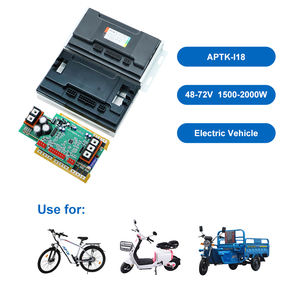 Controlador de motocicleta eléctrica de alta potencia de 2000W, controlador de scooter E, controlador de Motor de CC sin escobillas de 60V y 72V para EV - Product Image 4