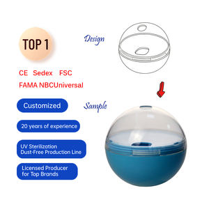 Comedouro Lento Portátil Ecológico de Plástico para Cães, Personalizado, Não Tóxico, Durável, à Prova d'Água, Sem Vazamento, para Petiscos - Product Image 2