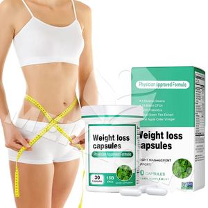 Cápsulas Adelgazantes Quemagrasas Populares, Cápsulas Duras para Perder Peso, Probióticos, Prebióticos, Dieta, Detox, Cápsulas para Limpiar el Colon - Product Image 1