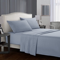 Ensemble de draps en microfibre super doux, 1800 fils, draps égyptiens de luxe, poche profonde, anti-rides et hypoallergéniques - 4 pièces