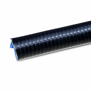 Tuyau en acier flexible recouvert de PVC 1/4 po avec filetage 1/4 po, modèle DC JSH pour la protection des câbles électriques, conduit plat enveloppé - Product Image 2