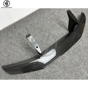Aileron arrière performance en fibre de carbone sèche, finition brillante, tissage sergé, pour Huracan LP580 LP610 2014-2018, ajustement précis - Product Image 5