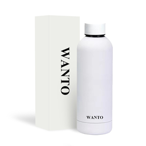 Wanto 350ml 500ml 750ml <span class=keywords><strong>1000ml</strong></span> Termo de vacío de acero inoxidable Botellas de agua aisladas Frascos con logotipo de impresión personalizado - Product Image 2